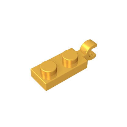 GDS-817 - Plate Special 1 x 2 with Clip Horizontal on End
