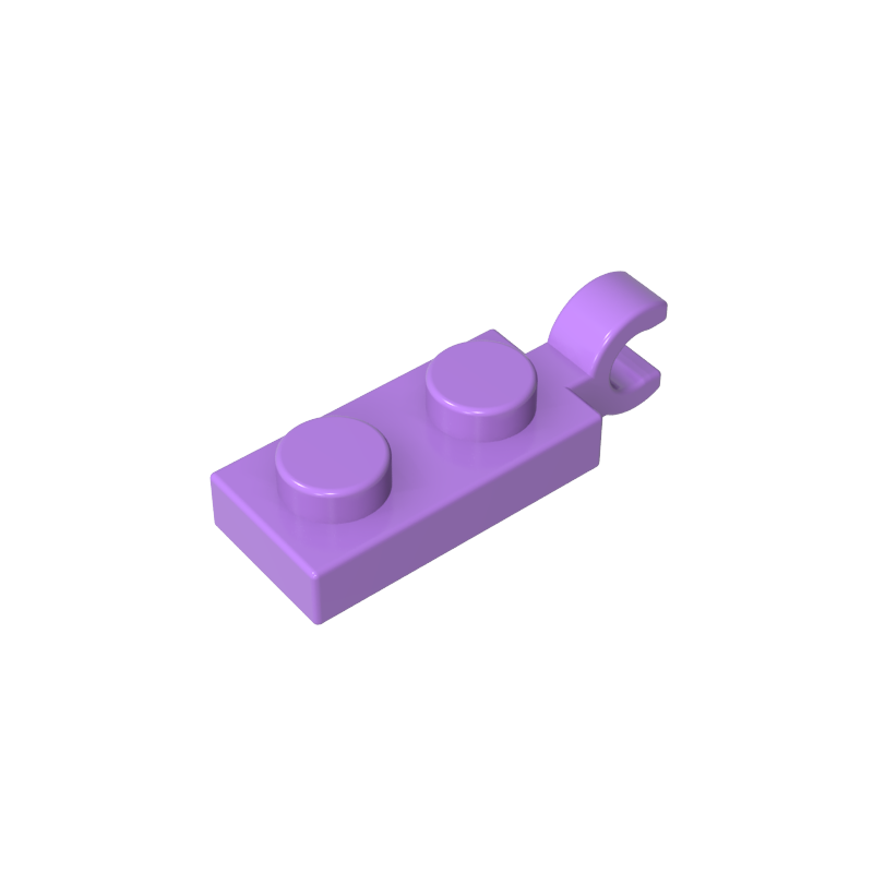 GDS-817 - Plate Special 1 x 2 with Clip Horizontal on End