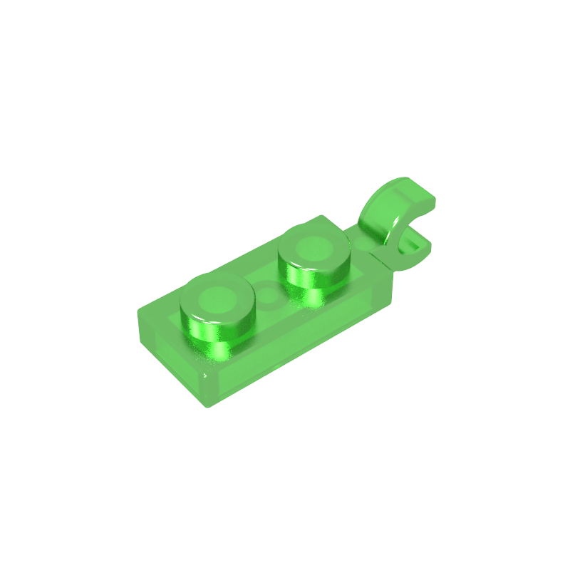 GDS-817 - Plate Special 1 x 2 with Clip Horizontal on End