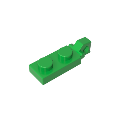 GDS-820 - Hinge Plate 1 x 2 Locking with 1 Finger On End, without Groove