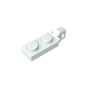 GDS-820 - Hinge Plate 1 x 2 Locking with 1 Finger On End, without Groove