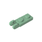 GDS-821 - Hinge Plate 1 x 2 Locking with 2 Fingers On End, with Groove
