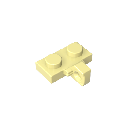 GDS-822 - Hinge Plate 1 x 2 Locking with 1 Finger on Side, without Groove