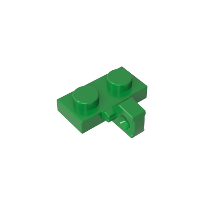 GDS-822 - Hinge Plate 1 x 2 Locking with 1 Finger on Side, without Groove