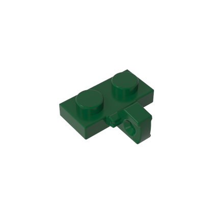 GDS-822 - Hinge Plate 1 x 2 Locking with 1 Finger on Side, without Groove