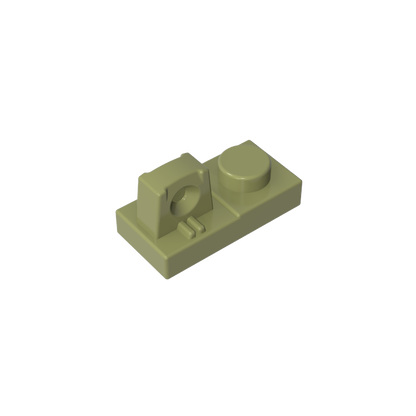 GDS-824 - Hinge Plate 1 x 2 Locking with 1 Finger On Top