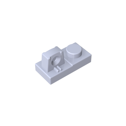 GDS-824 - Hinge Plate 1 x 2 Locking with 1 Finger On Top