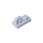 GDS-824 - Hinge Plate 1 x 2 Locking with 1 Finger On Top