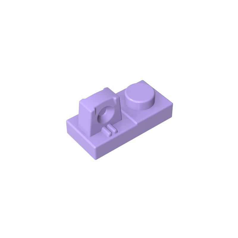 GDS-824 - Hinge Plate 1 x 2 Locking with 1 Finger On Top