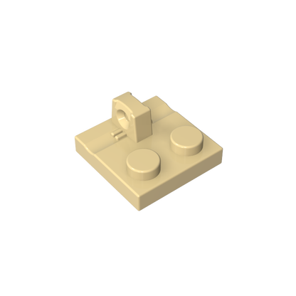GDS-825 - Hinge Plate 2 x 2 Locking with 1 Finger on Top