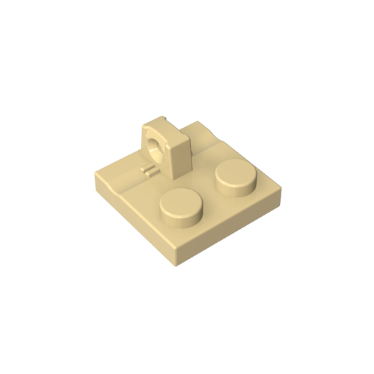 GDS-825 - Hinge Plate 2 x 2 Locking with 1 Finger on Top