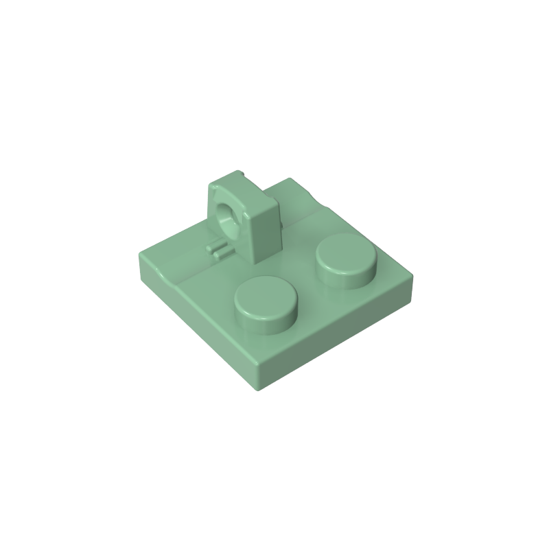 GDS-825 - Hinge Plate 2 x 2 Locking with 1 Finger on Top