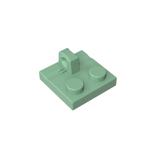 GDS-825 - Hinge Plate 2 x 2 Locking with 1 Finger on Top