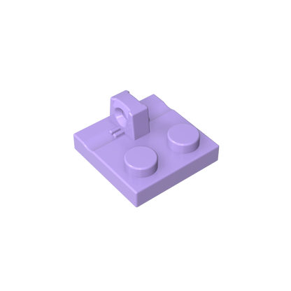GDS-825 - Hinge Plate 2 x 2 Locking with 1 Finger on Top
