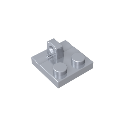 GDS-825 - Hinge Plate 2 x 2 Locking with 1 Finger on Top