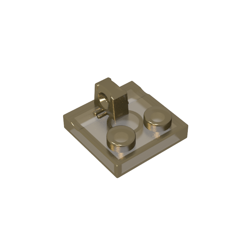 GDS-825 - Hinge Plate 2 x 2 Locking with 1 Finger on Top