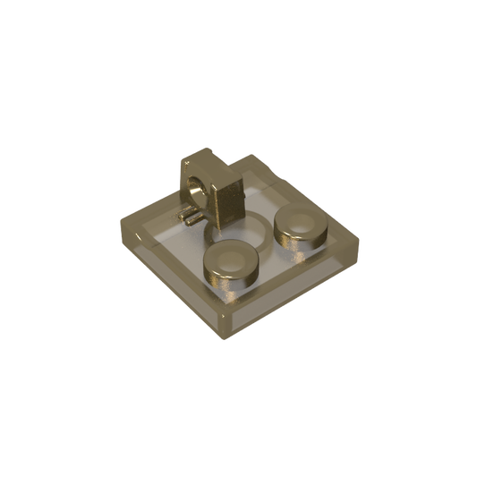 GDS-825 - Hinge Plate 2 x 2 Locking with 1 Finger on Top