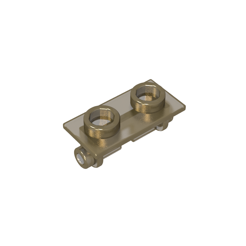 GDS-828 - Hinge Brick 1 x 2 Top Plate Thin