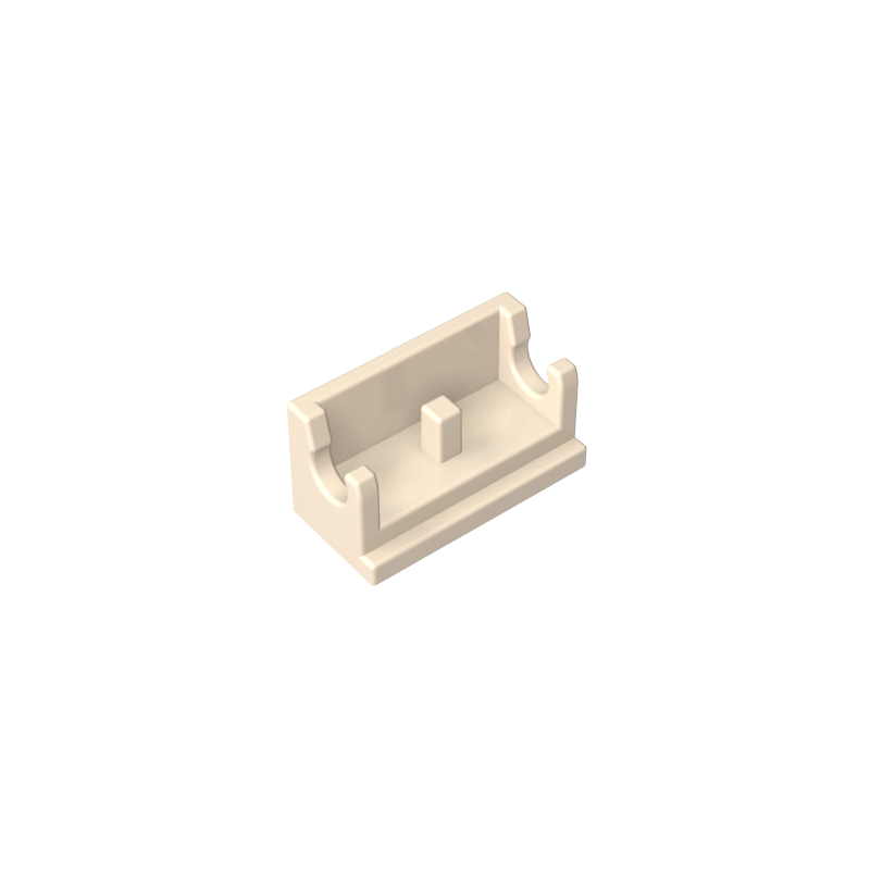 GDS-829 - Hinge Brick 1 x 2 Base