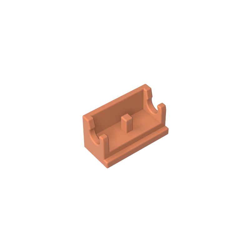 GDS-829 - Hinge Brick 1 x 2 Base