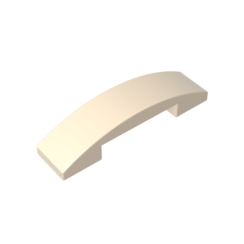 GDS-831 - Slope Curved 4 x 1 Double with No Studs