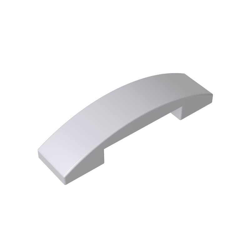 GDS-831 - Slope Curved 4 x 1 Double with No Studs