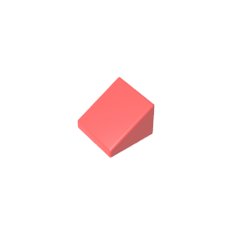 GDS-833 - Slope 30 Degrees 1 x 1 x 2/3 (Cheese Slope)