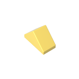 GDS-835 - Slope 45 Degrees 2 x 1 Double with Ovoid Bottom Pin