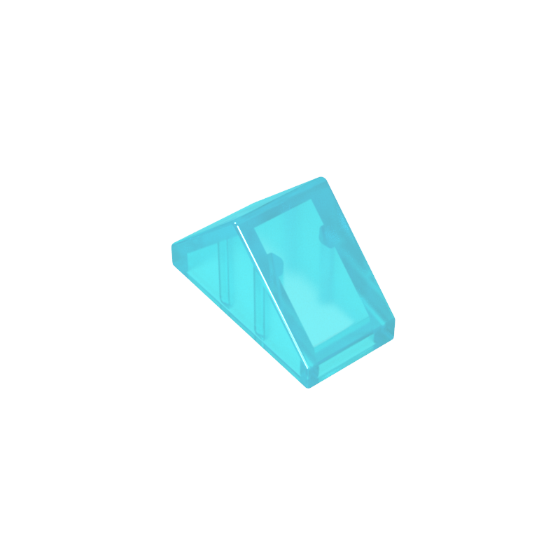GDS-835 - Slope 45 Degrees 2 x 1 Double with Ovoid Bottom Pin