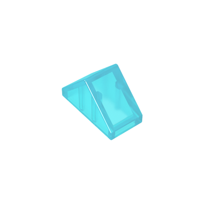 GDS-835 - Slope 45 Degrees 2 x 1 Double with Ovoid Bottom Pin