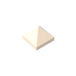 GDS-837 - Slope 45 Degrees 1 x 1 x 2/3 Quadruple Convex