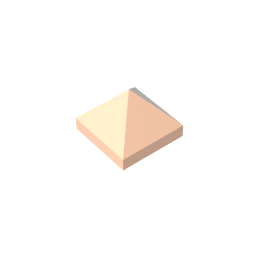 GDS-837 - Slope 45 Degrees 1 x 1 x 2/3 Quadruple Convex
