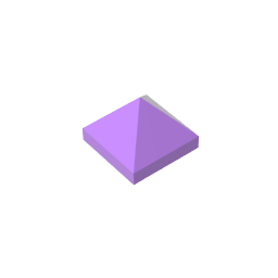 GDS-837 - Slope 45 Degrees 1 x 1 x 2/3 Quadruple Convex
