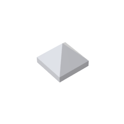 GDS-837 - Slope 45 Degrees 1 x 1 x 2/3 Quadruple Convex