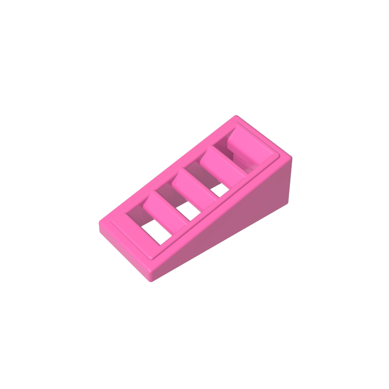 GDS-838 - Slope 18 Degrees 2 x 1 x 2/3 with 4 Slots