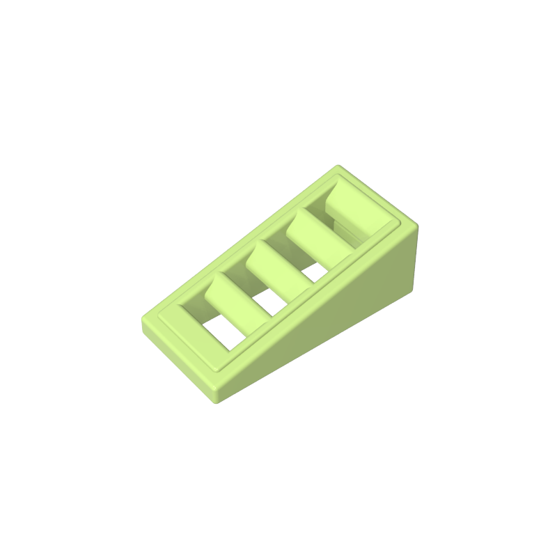 GDS-838 - Slope 18 Degrees 2 x 1 x 2/3 with 4 Slots