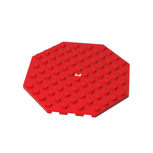 GDS-840 - Plate Special 10 x 10 Octagonal with Hole