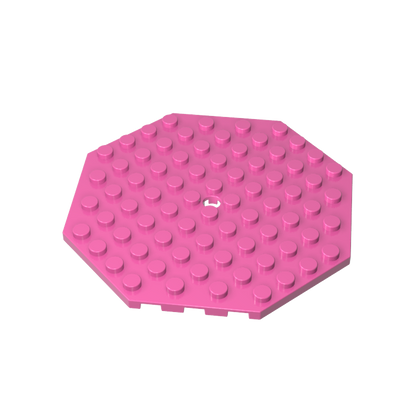 GDS-840 - Plate Special 10 x 10 Octagonal with Hole