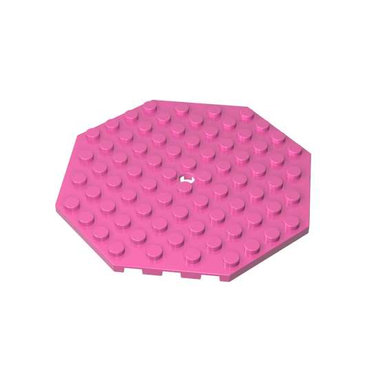 GDS-840 - Plate Special 10 x 10 Octagonal with Hole