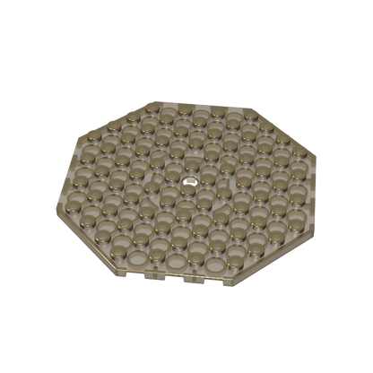 GDS-840 - Plate Special 10 x 10 Octagonal with Hole