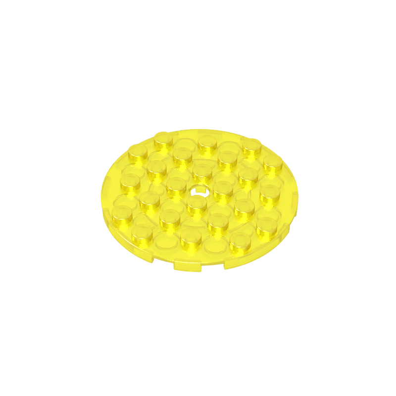 GDS-843 - Plate Round 6 x 6 with Hole
