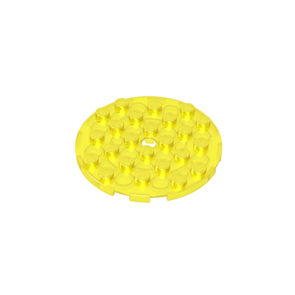GDS-843 - Plate Round 6 x 6 with Hole