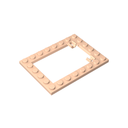 GDS-845 - Plate Special 6 x 8 Trap Door Frame Horizontal [Long Pin Holders]