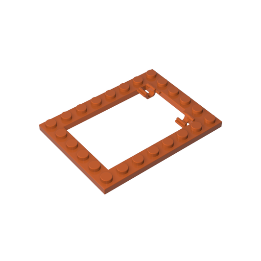 GDS-845 - Plate Special 6 x 8 Trap Door Frame Horizontal [Long Pin Holders]