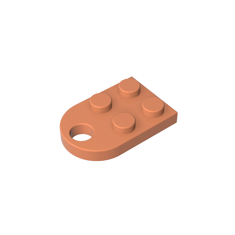 GDS-846 - Plate Special 3 x 2 with Hole