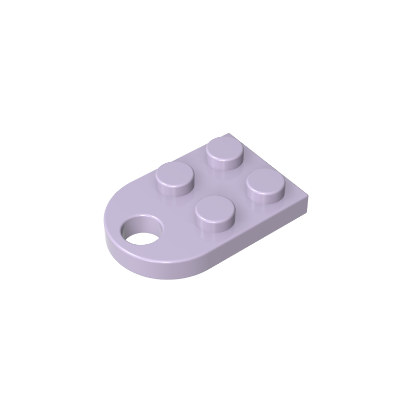 GDS-846 - Plate Special 3 x 2 with Hole