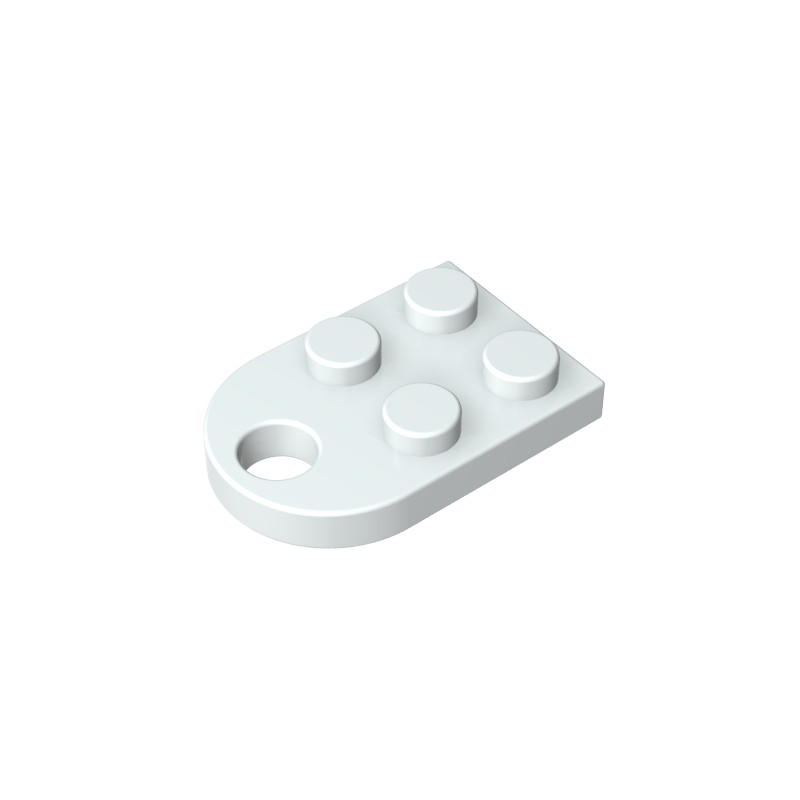 GDS-846 - Plate Special 3 x 2 with Hole