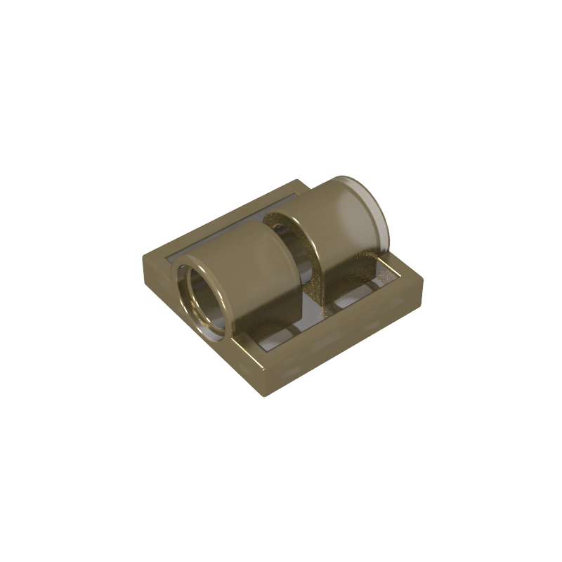 GDS-847 - Plate Special 2 x 2 with 2 Pin Holes
