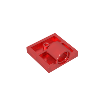 GDS-848 - Plate Special 2 x 2 with 1 Pin Hole [Complete Underside Rib]
