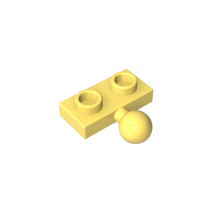 GDS-849 - Plate Special 1 x 2 with 5.9mm Centre Side Towball